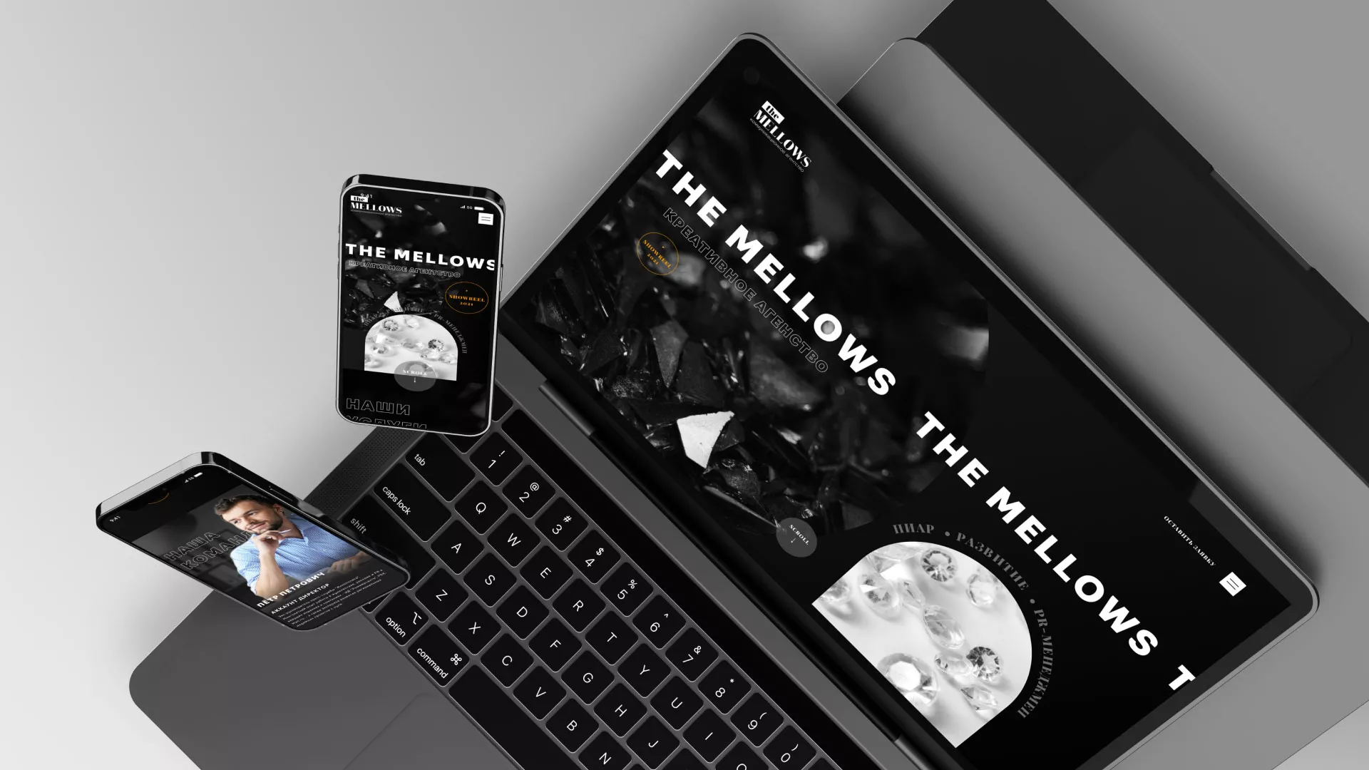 Разработка сайта креативного агентства «The Mellows» в Красном Селе