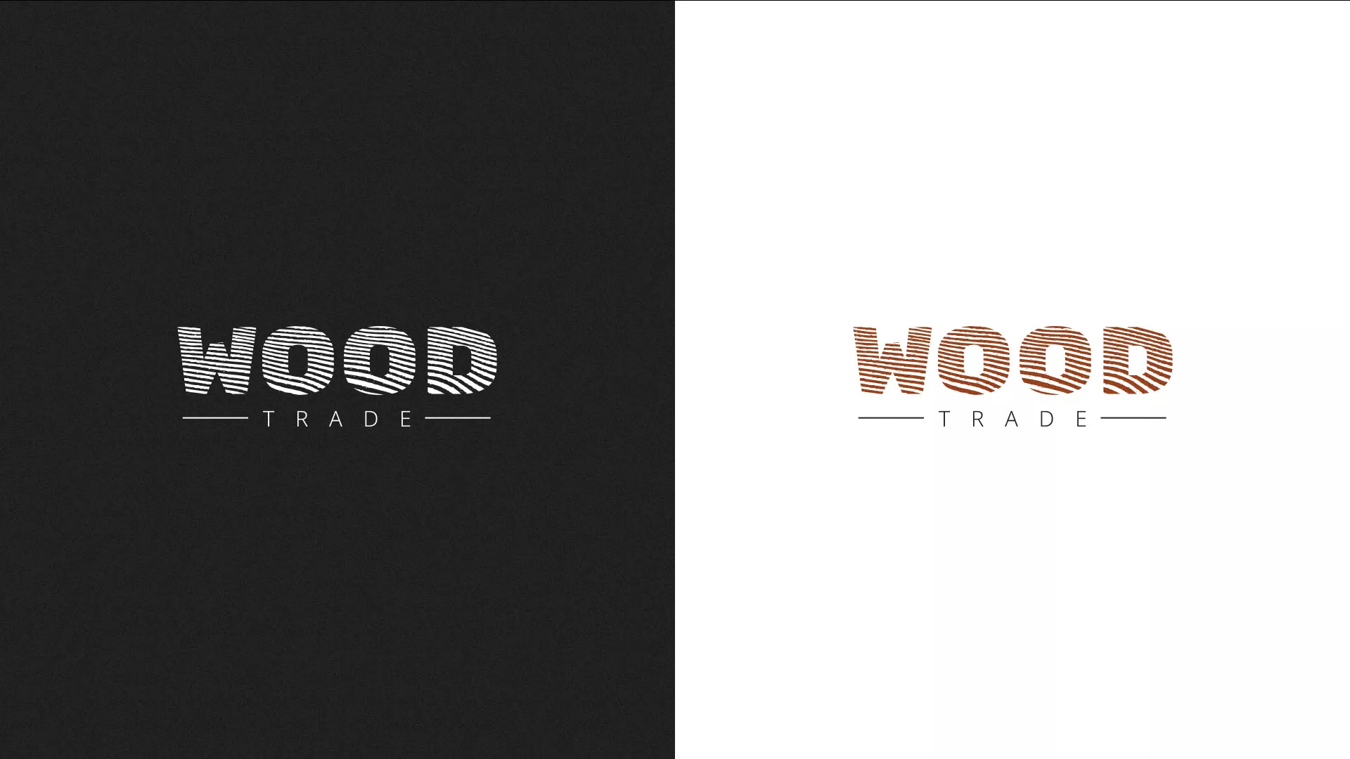 Разработка логотипа для компании «Wood Trade» в Красном Селе