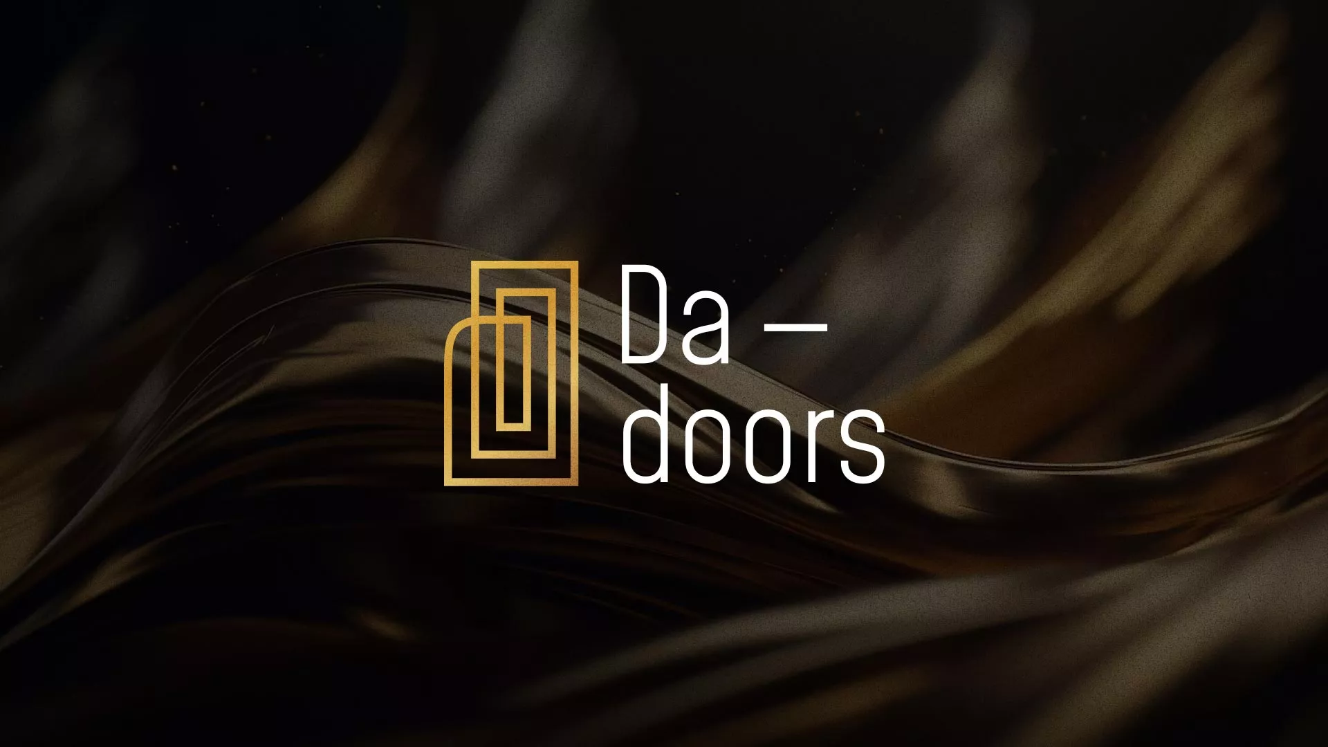 Разработка логотипа для компании «DA-DOORS» в Красном Селе
